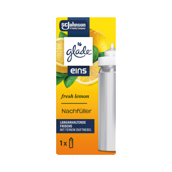 Glade eins Fresh Lemon Raumspray, Nachfüllung, 10ml